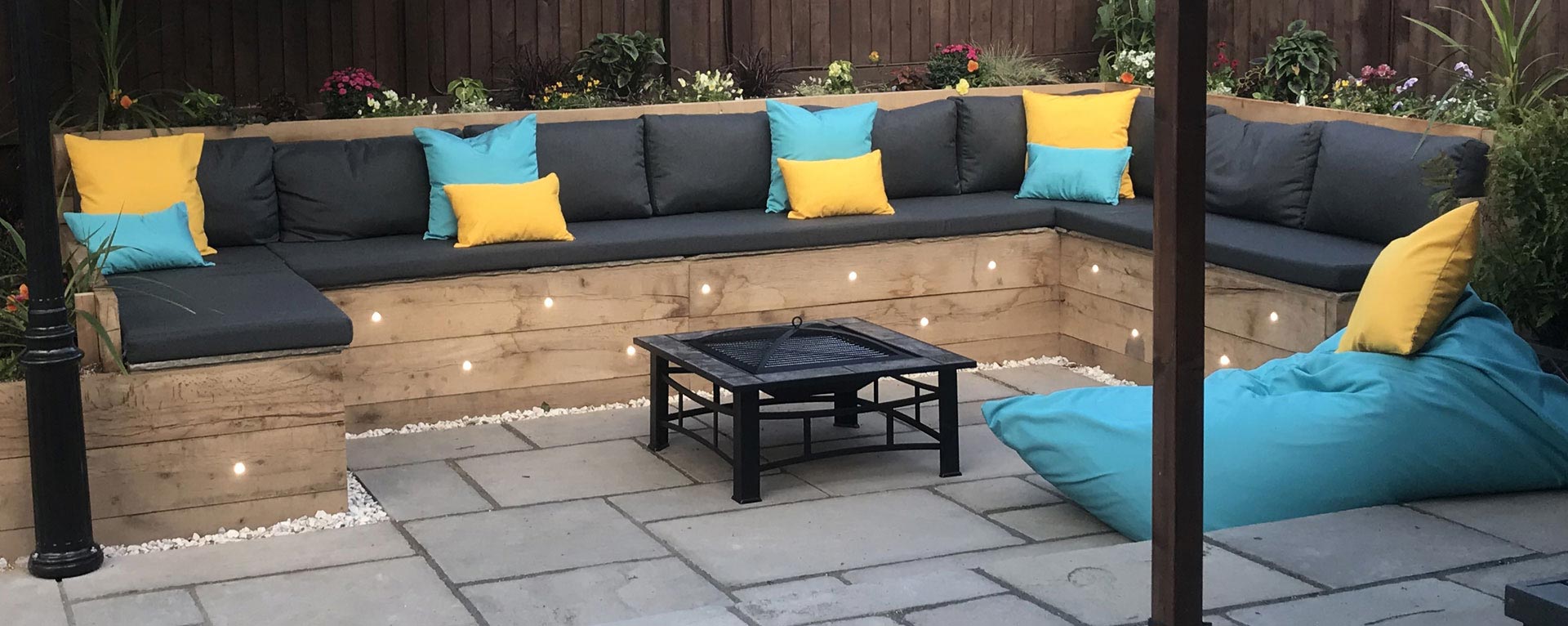 Bespoke Outdoor Cushions for garden and patio furniture