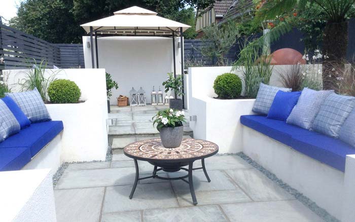 Bespoke Outdoor Cushions for seating areas close to a heat source such as fire pits